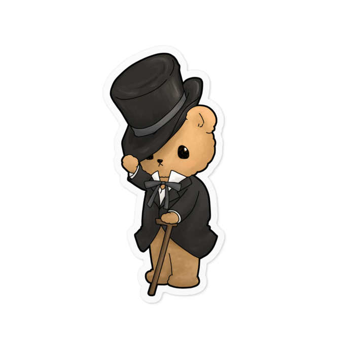 ステッカー - 100 x 100 (mm)　オリジナル