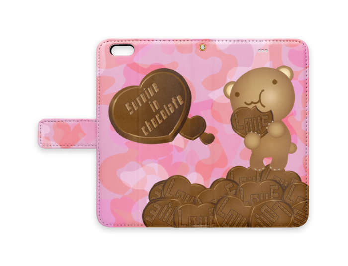 手帳型iPhoneケース - iPhone 6 Plus / 6s Plus - ストラップ穴 あり