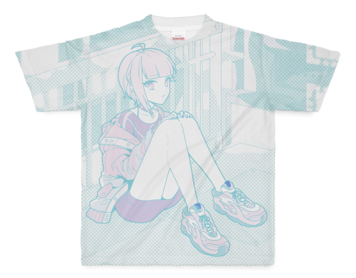 フルグラフィックT - M - 正面印刷のみ