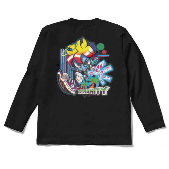 ロングスリーブTシャツ - S - ブラック