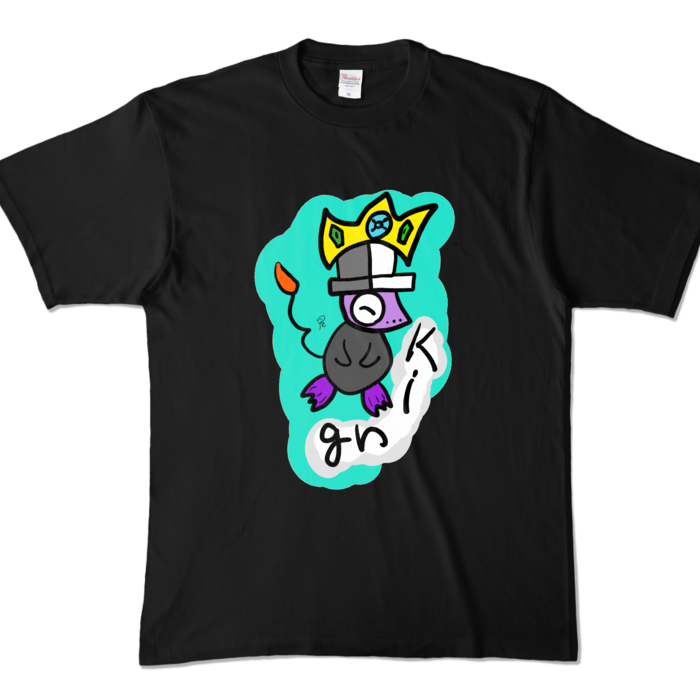カラーTシャツ - XL - ブラック (濃色)