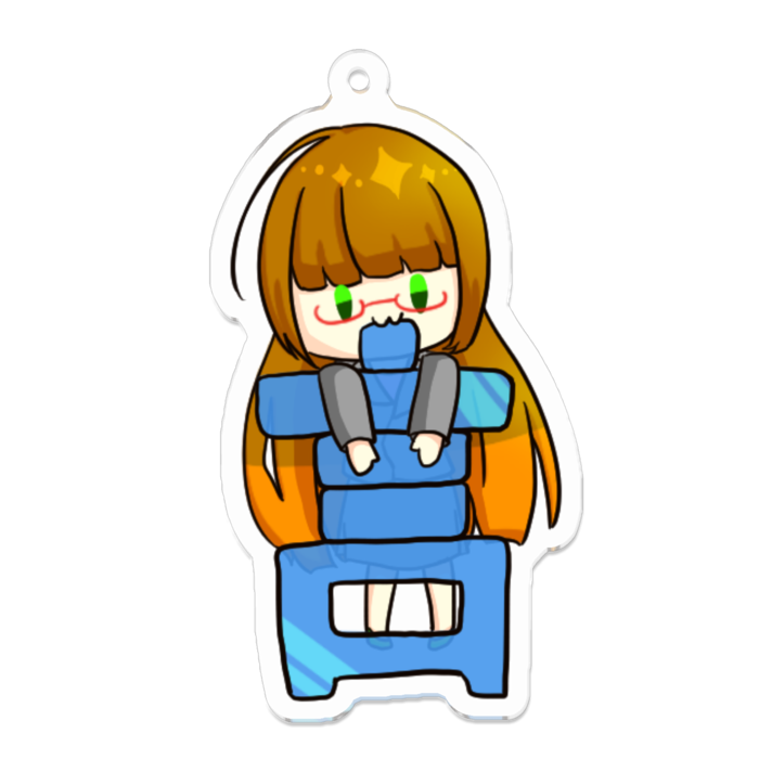 アクリルキーホルダー - 70 x 70 (mm)