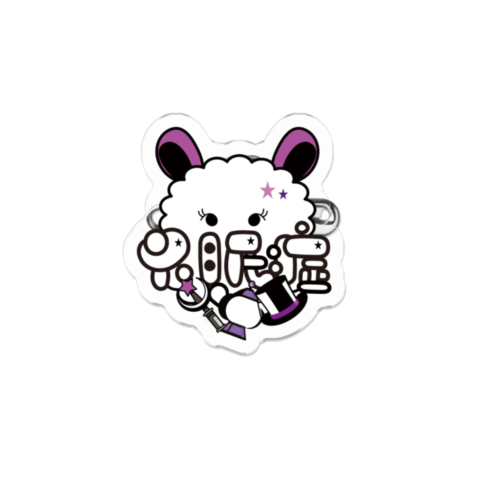 アクリルバッジ - 50 x 50 (mm)