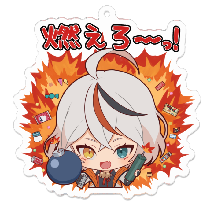 アクリルキーホルダー - 70 x 70 (mm)