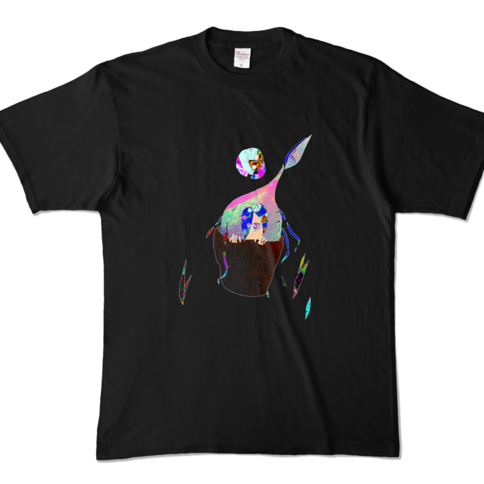 カラーTシャツ - XL - ブラック (濃色)