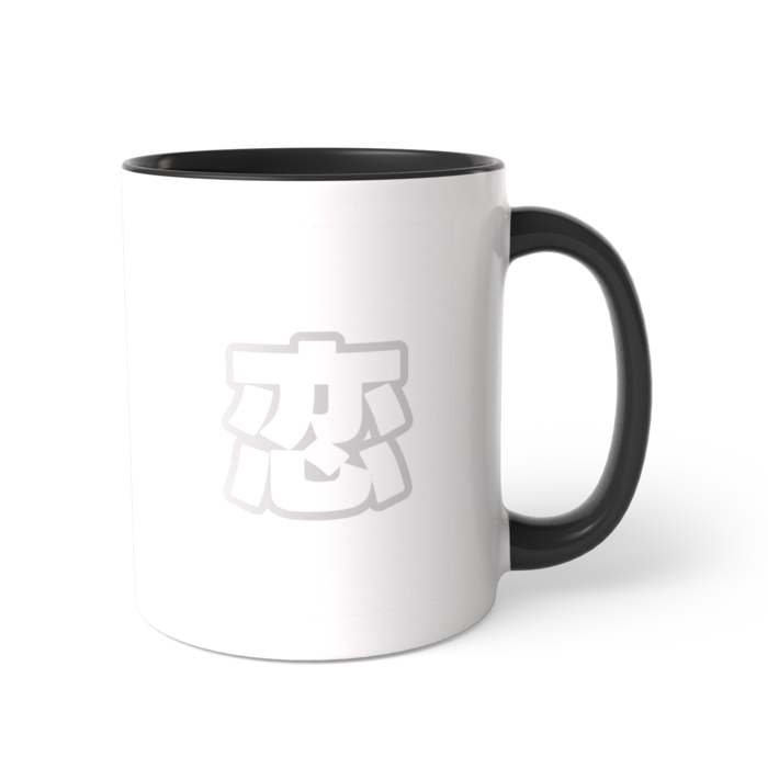 ツートンカラーマグカップ - 直径 8.2cm / 高さ 9.5cm