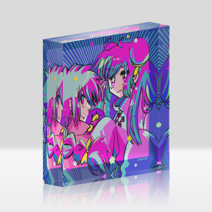 アクリルブロック - 100 × 100 (mm)