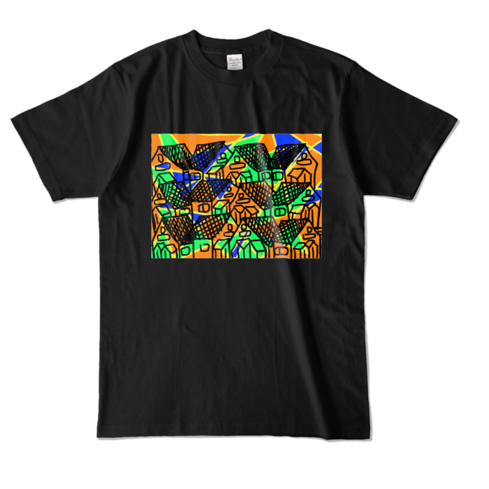 カラーTシャツ - L - ブラック (濃色)