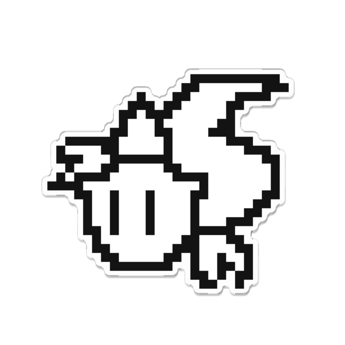 アクリルバッジ - 100 x 100 (mm)