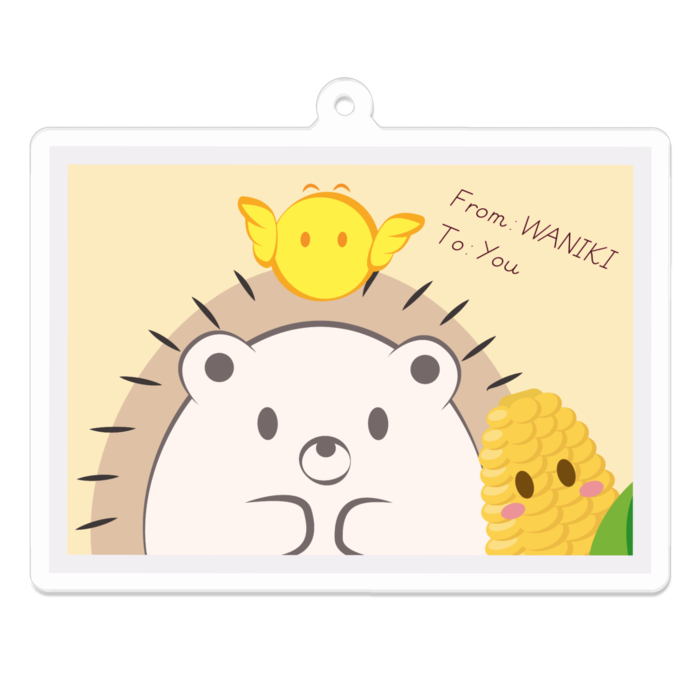 アクリルキーホルダー - 70 x 70 (mm)