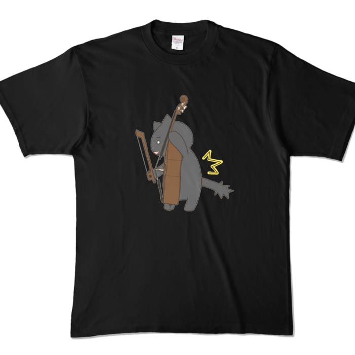 カラーTシャツ - XL - ブラック (濃色)