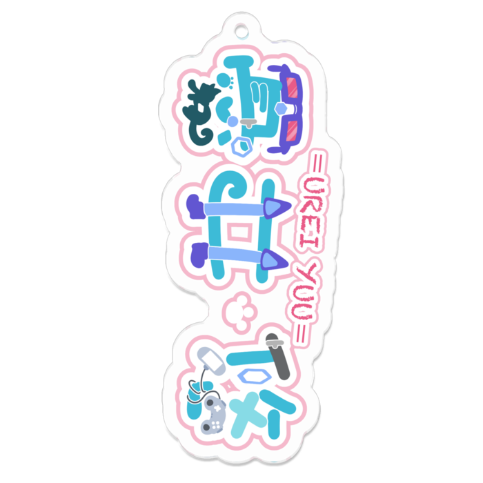 アクリルキーホルダー - 70 x 70 (mm)(1)