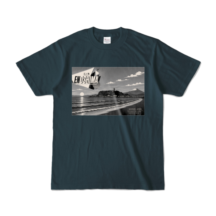 カラーTシャツ - S - デニム (濃色)