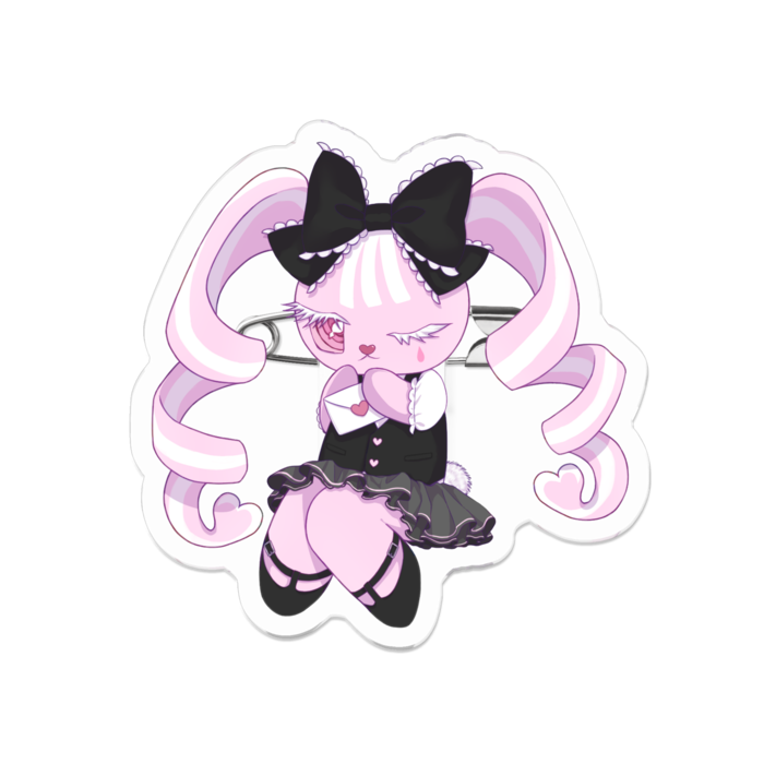 アクリルバッジ - 50 x 50 (mm)