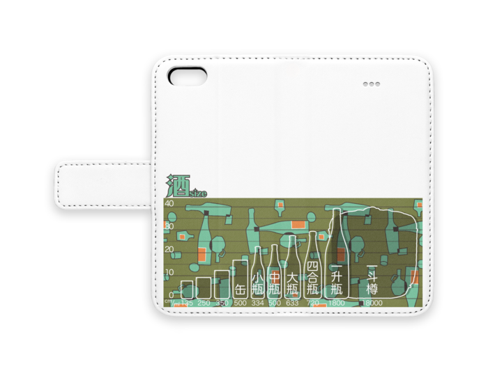 手帳型iPhoneケース - iPhone 5 / 5s / SE - ストラップ穴 なし