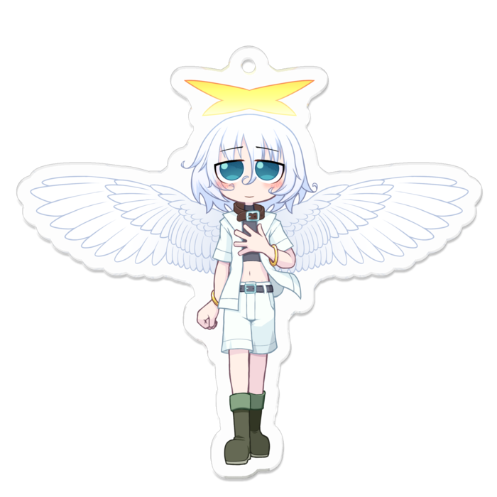 アクリルキーホルダー - 70 x 70 (mm)