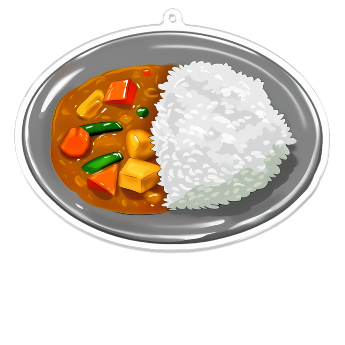 アクリルキーホルダー - 100 x 100 (mm)