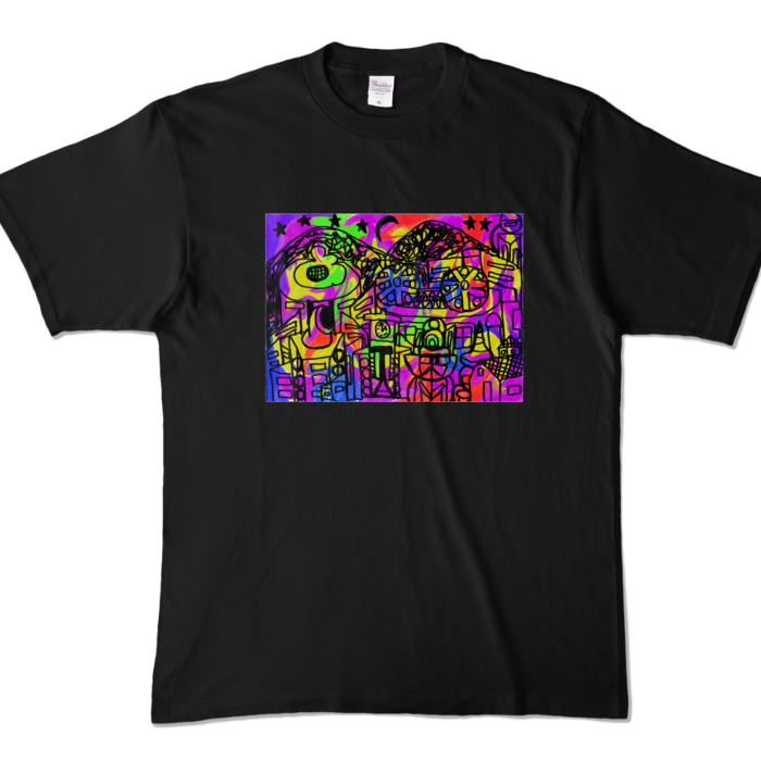 カラーTシャツ - XL - ブラック (濃色)