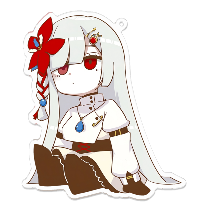 アクリルキーホルダー - 100 x 100 (mm)