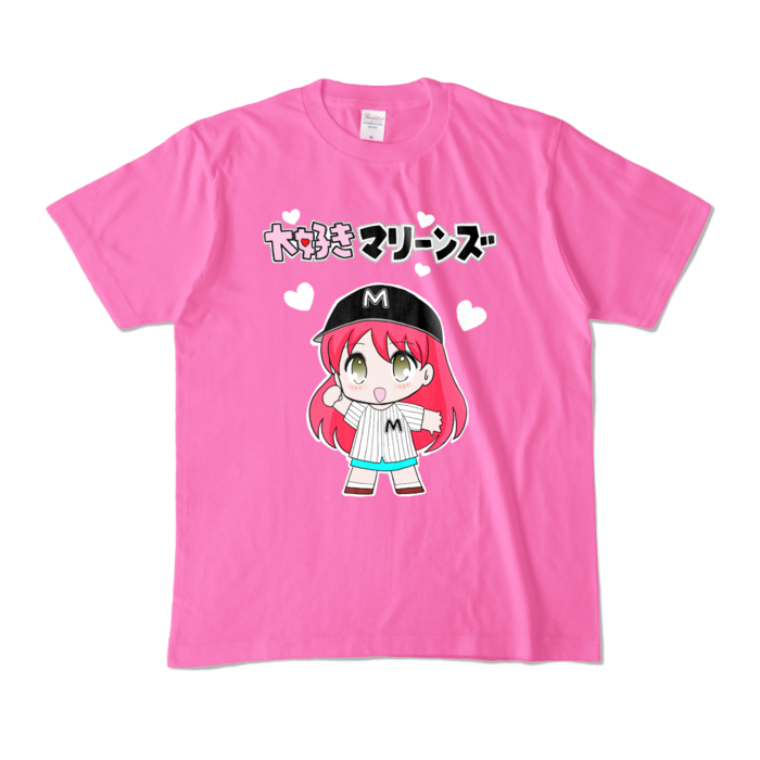 カラーTシャツ - M - ピンク (濃色)