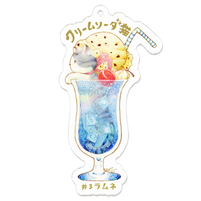 アクリルキーホルダー - 70 x 70 (mm)