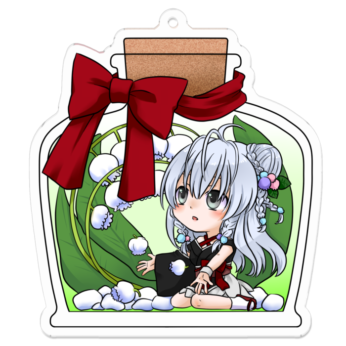 アクリルキーホルダー - 70 x 70 (mm)