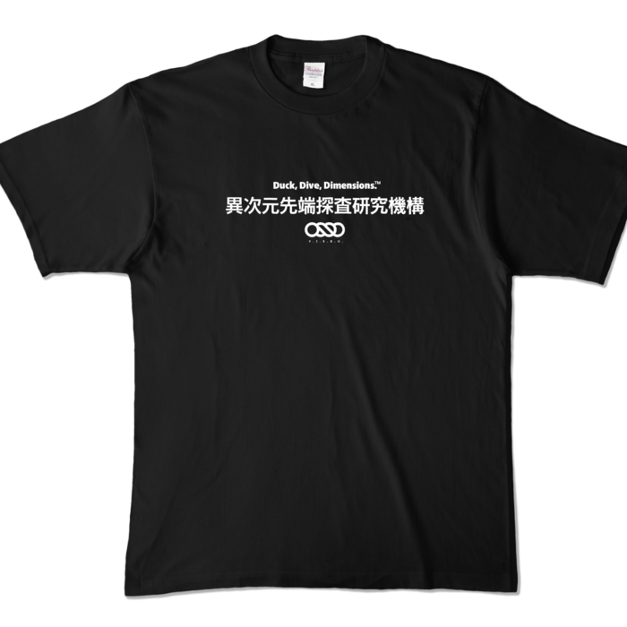 カラーTシャツ - XL - ブラック (濃色)