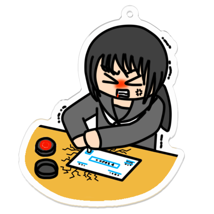 アクリルキーホルダー - 70 x 70 (mm)