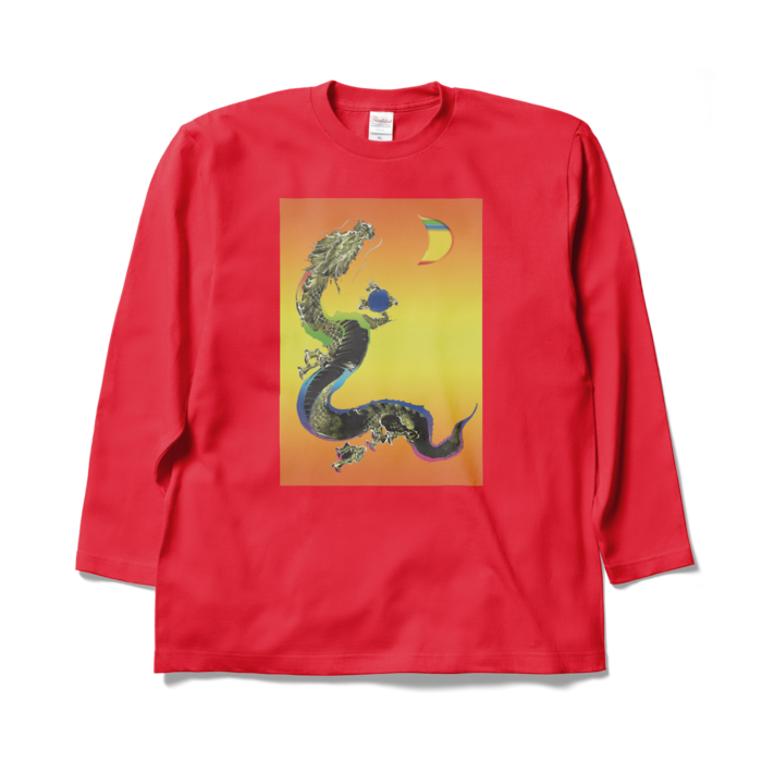 ロングスリーブTシャツ - XL - レッド