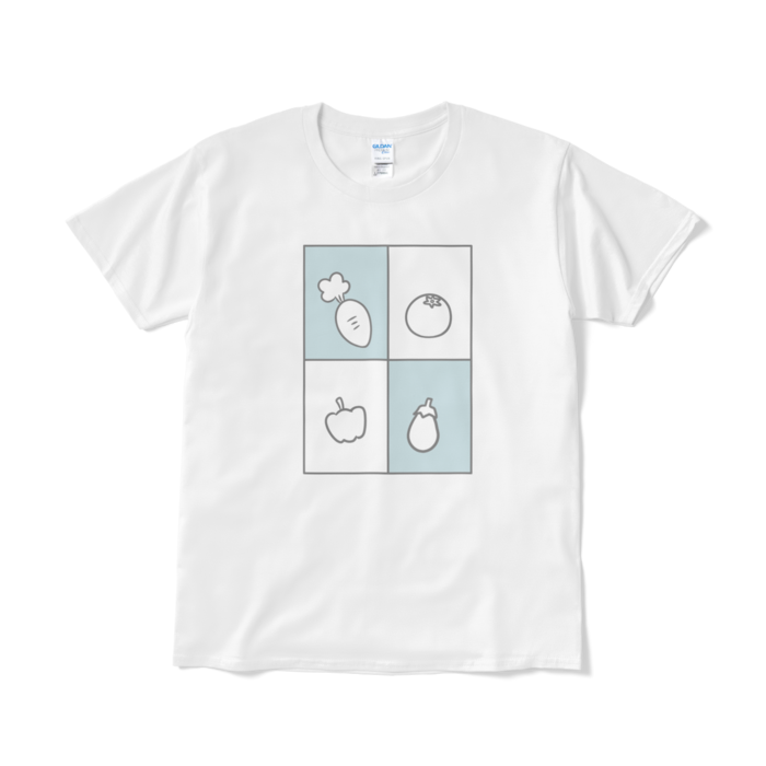 お野菜さんTシャツ２（短納期） - L - ホワイト