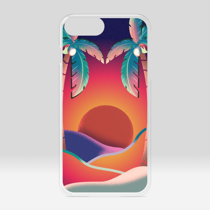 クリアiPhoneケース - iPhone 6 Plus / 7 Plus / 8 Plus