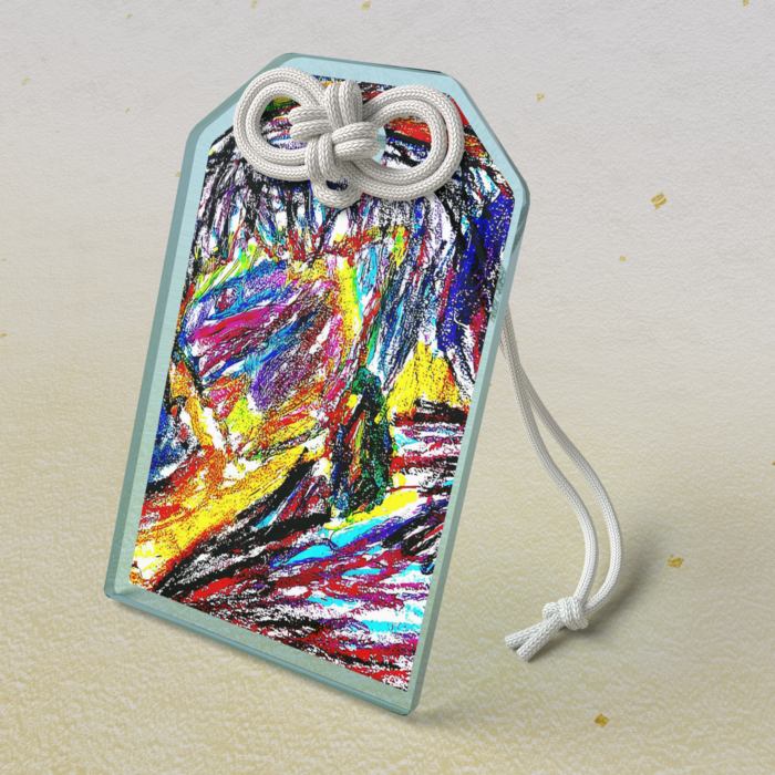 アクリルお守り - 50 × 80mm(6)