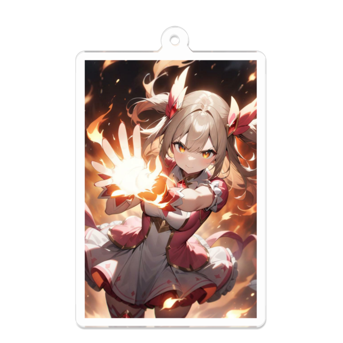 アクリルキーホルダー - 70 x 70 (mm)