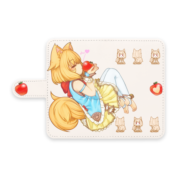 手帳型Androidケース - S - ストラップ穴 なし