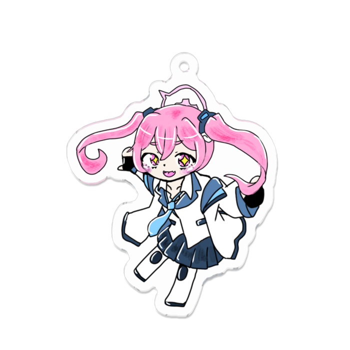 アクリルキーホルダー - 70 x 70 (mm)