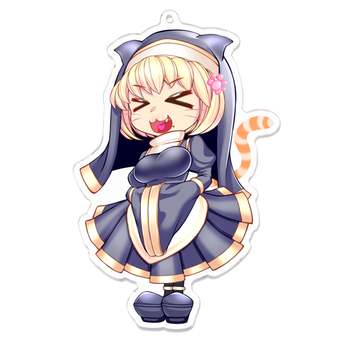 アクリルキーホルダー - 100 x 100 (mm)