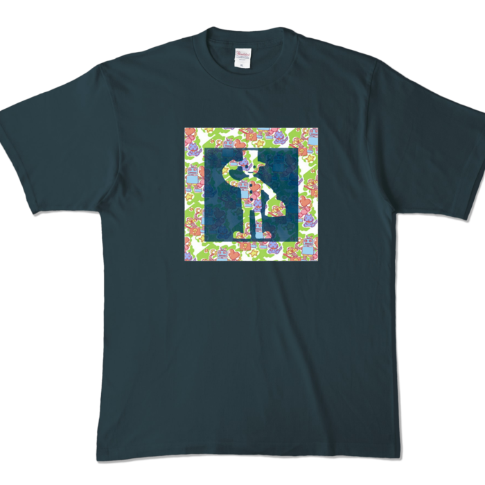 カラーTシャツ - XL - デニム (濃色)