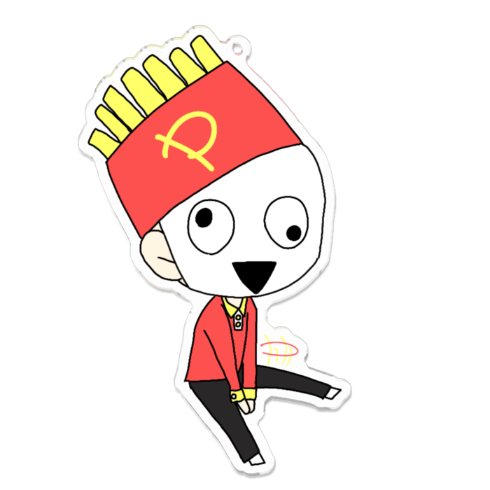 アクリルキーホルダー - 100 x 100 (mm)