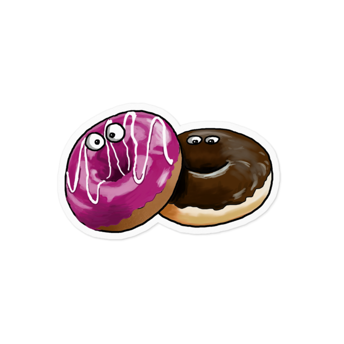 ステッカー - 100 x 100 (mm)