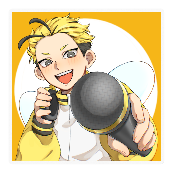 ステッカー - 100 x 100 (mm)