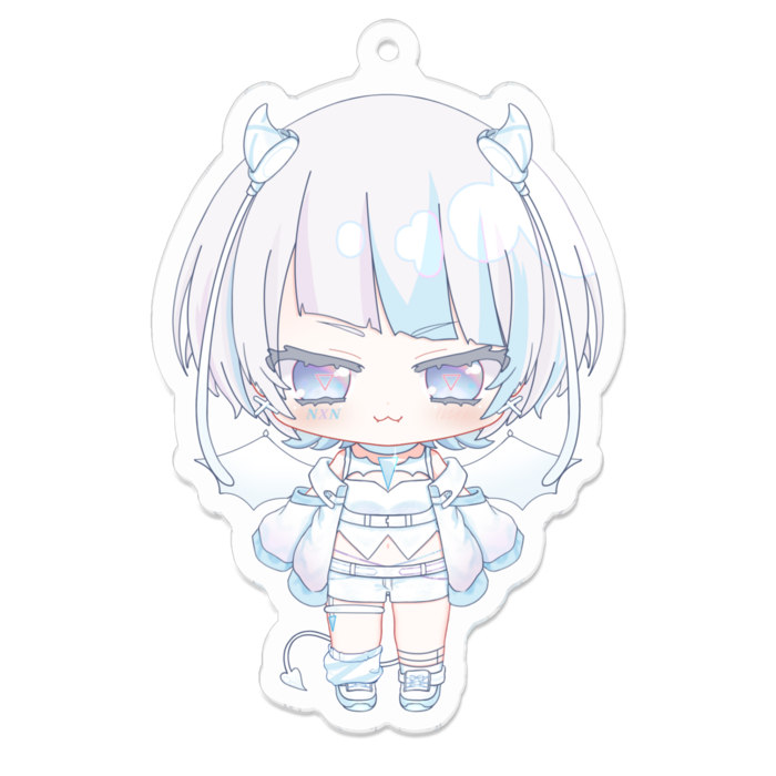 アクリルキーホルダー - 70 x 70 (mm)