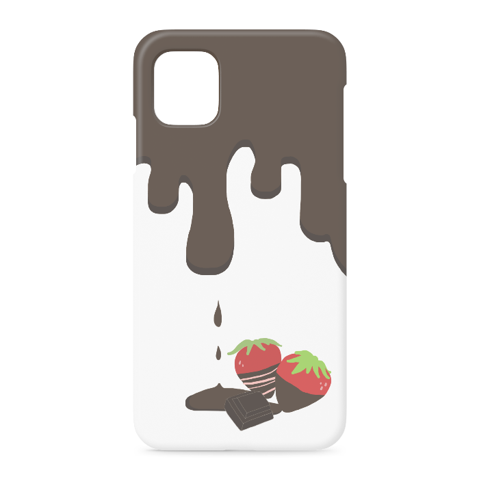 苺チョコiPhoneケース - iPhone 11 - 側面あり