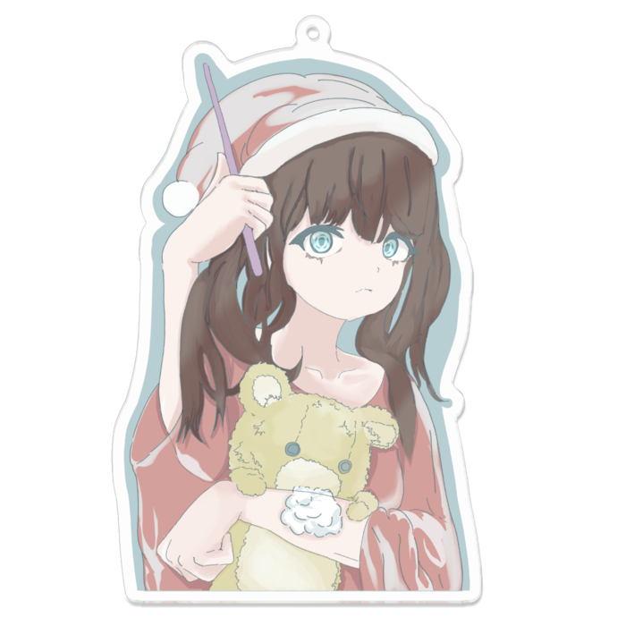 アクリルキーホルダー - 100 x 100 (mm)