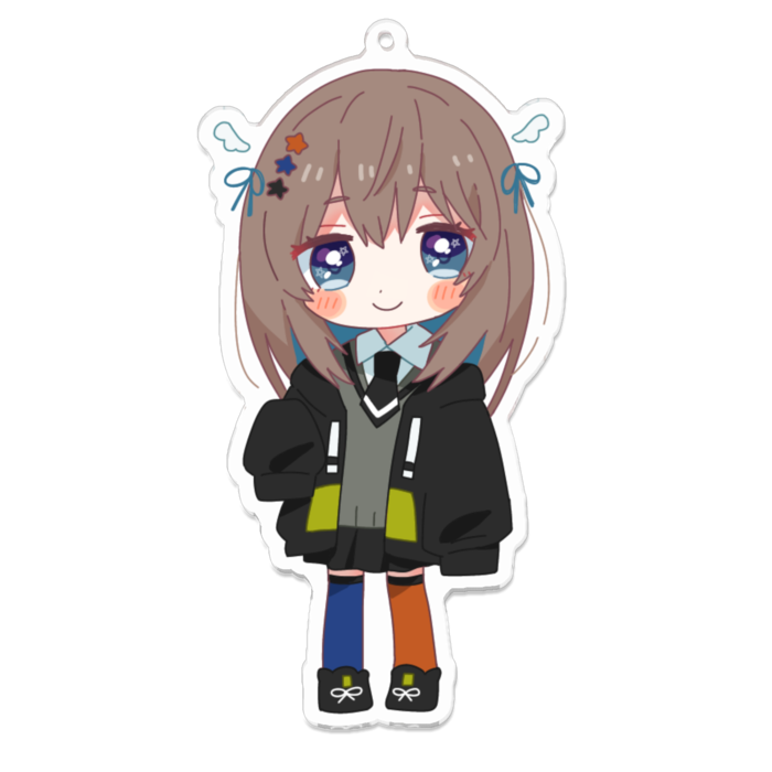アクリルキーホルダー - 100 x 100 (mm)