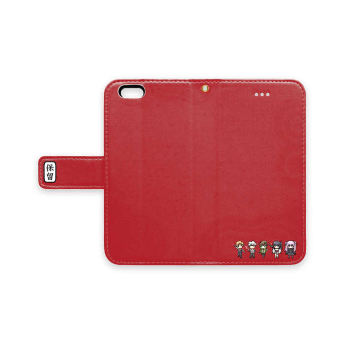 手帳型iPhoneケース - iPhone 6 / 6s - ストラップ穴 あり