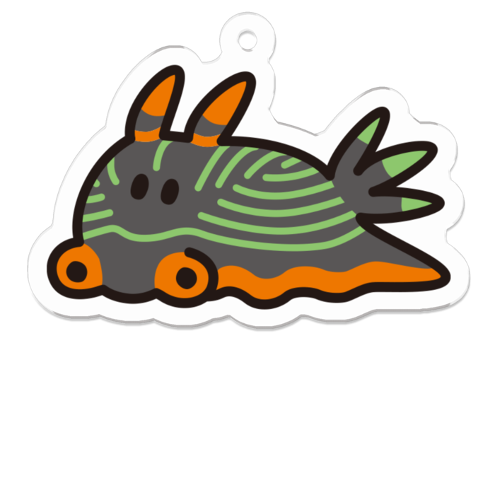 アカフチリュウグウウミウシ