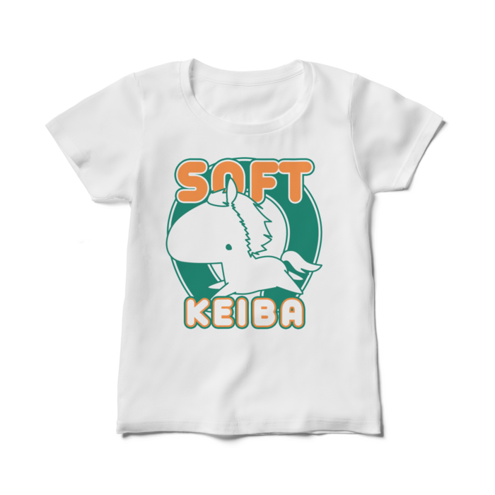 レディースTシャツ - M -ロゴ大