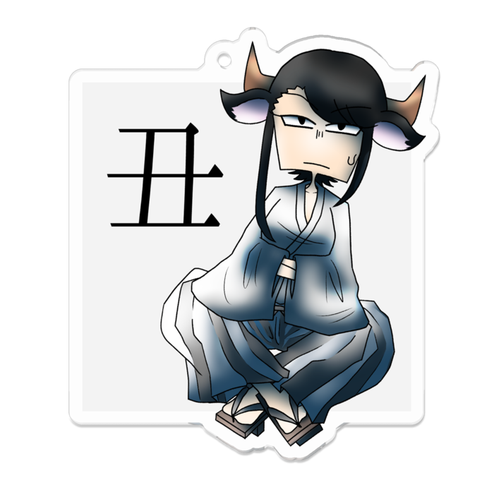 アクリルキーホルダー - 70 x 70 (mm)