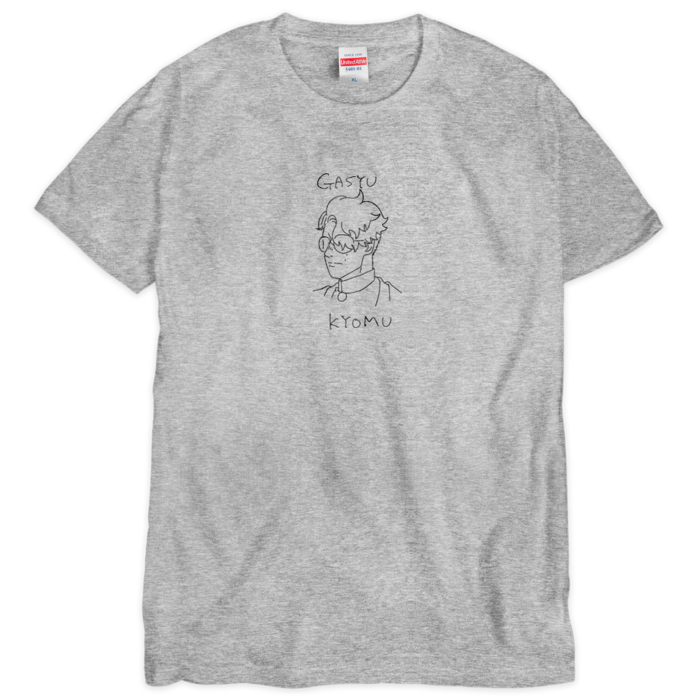 Tシャツ（シルクスクリーン印刷） - XL - グレー