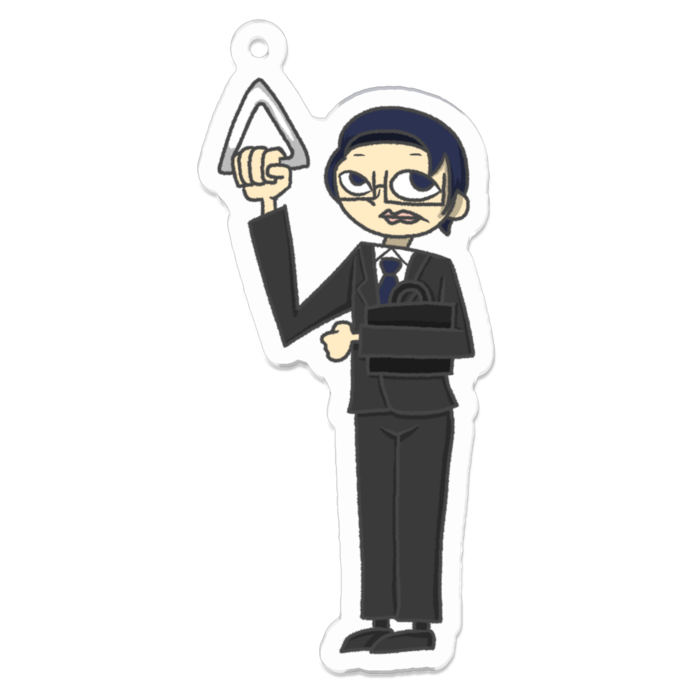 アクリルキーホルダー - 70 x 70 (mm)